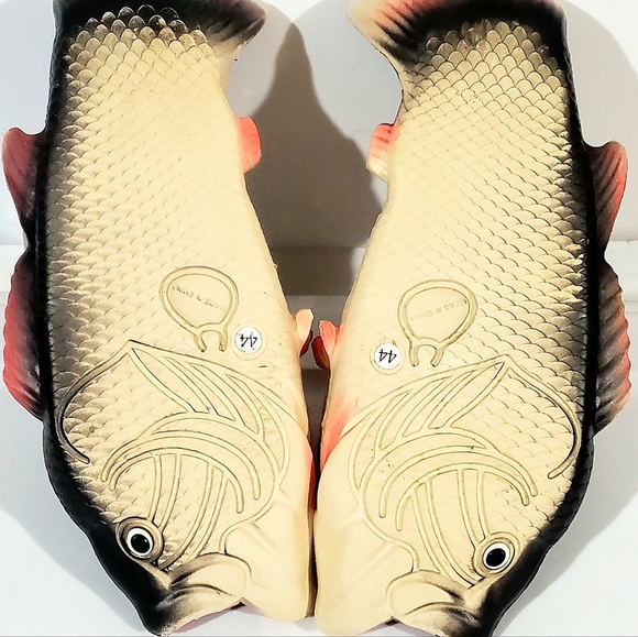 KELEE BRAND FISH FLIP FLOPS. MENS Sz10.5 (44) NON SLIP FISH FLOPS!! LIKE NEW! - Picture 8 of 9